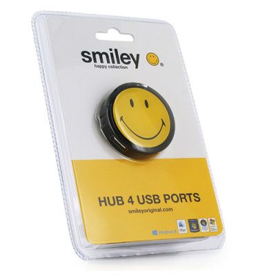 Hub usb 4 porturi Smiley Original