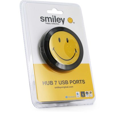 Hub usb 7 porturi Smiley Original