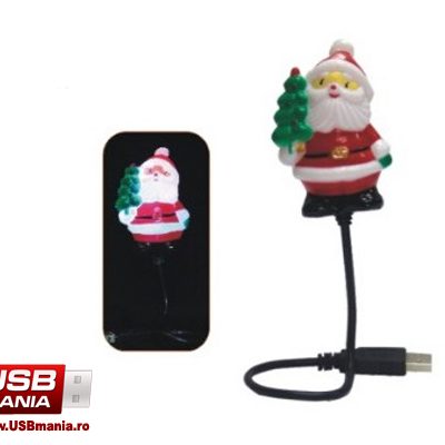 Lampa USB Mos Craciun