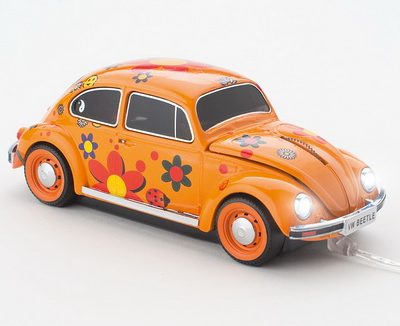 Mouse Masinuta - VW Beetle Flower-Power