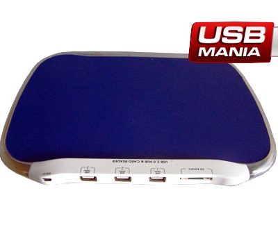 Mouse Pad cu Hub si Card Reader