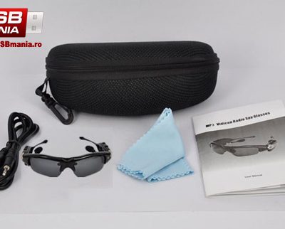 Ochelari Mp3 Cu Radio & Camera Video